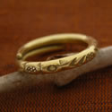 vermeil jewelry: gold vermeil ring
