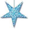 Blue Aloha Star Lamp