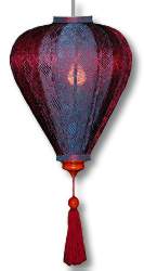 Silk Vietnamese Hoi An Lantern - Available In Many Colors