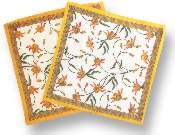 floral print cushion cover