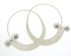 Hilltribe Hoop Earring
