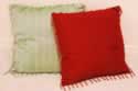 Wholesale Dupion beaded cushion cover.