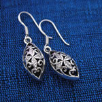 Hollow Leaf Earrings