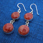Double Coral Earring
