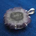Amethyst Sunburst Pendant