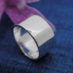 Thick Silver Band
