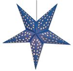 Solid Blue Star Lantern