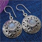 silver earring image